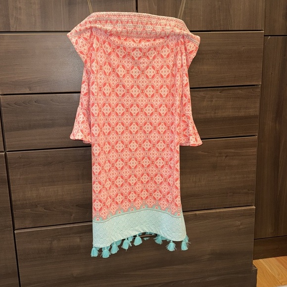 Cabana Life Off the Shoulder Dress - Picture 2 of 7